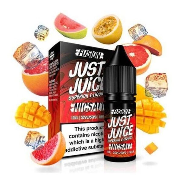 Just Juice Fusion Blood Orange Mango On Ice Nic Salt 10Ml - Just Juice