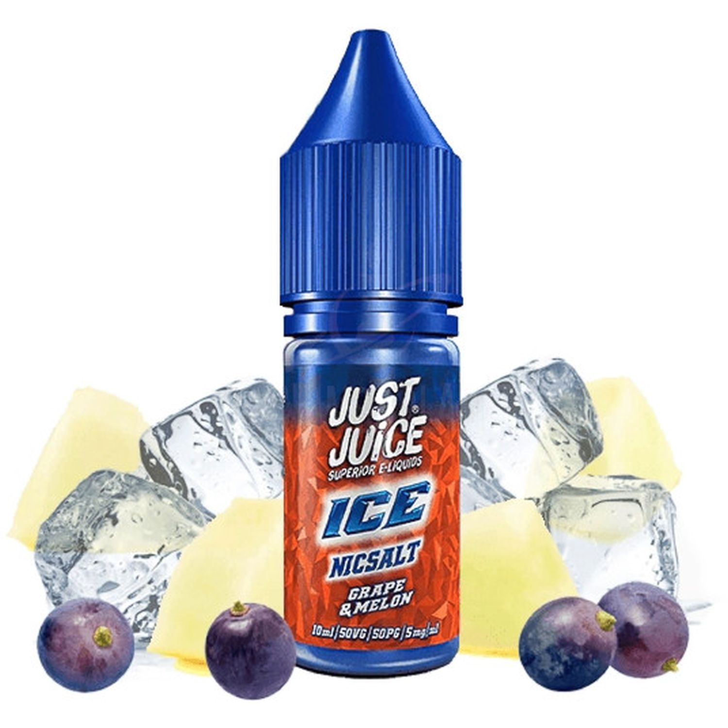 5056168893584 Just Juice Just Juice Nic Salt Grape Melon Ice 11Mg 10Ml - Imagen 1