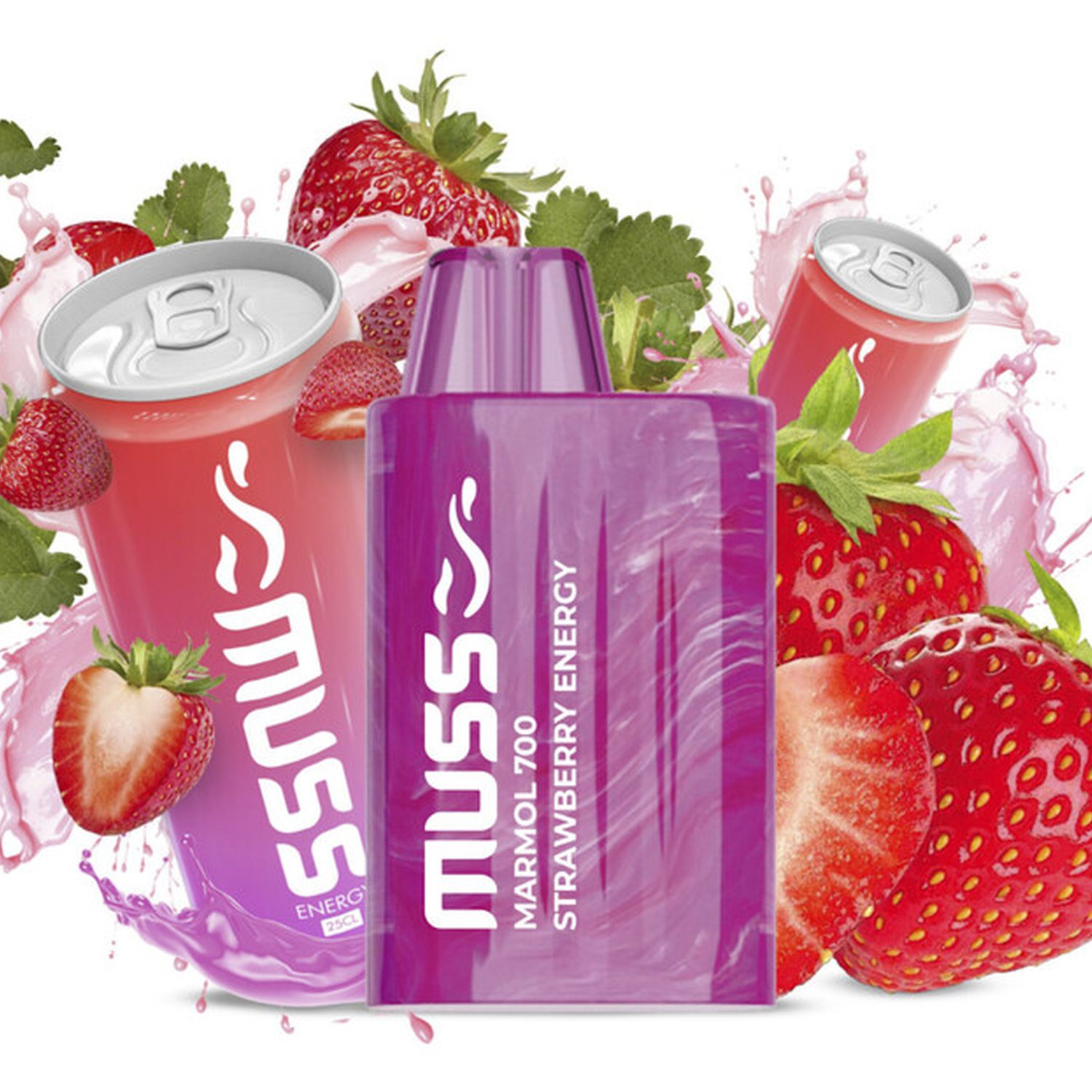 651637206312 Muss Marmol 700 Strawberry Energy 2Ml - 20Mg - Imagen 1