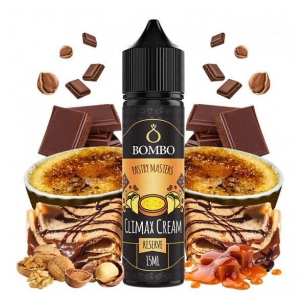 Bombo Climax Cream 15Ml/60 (Longfill) - Pastry Masters By Bombo