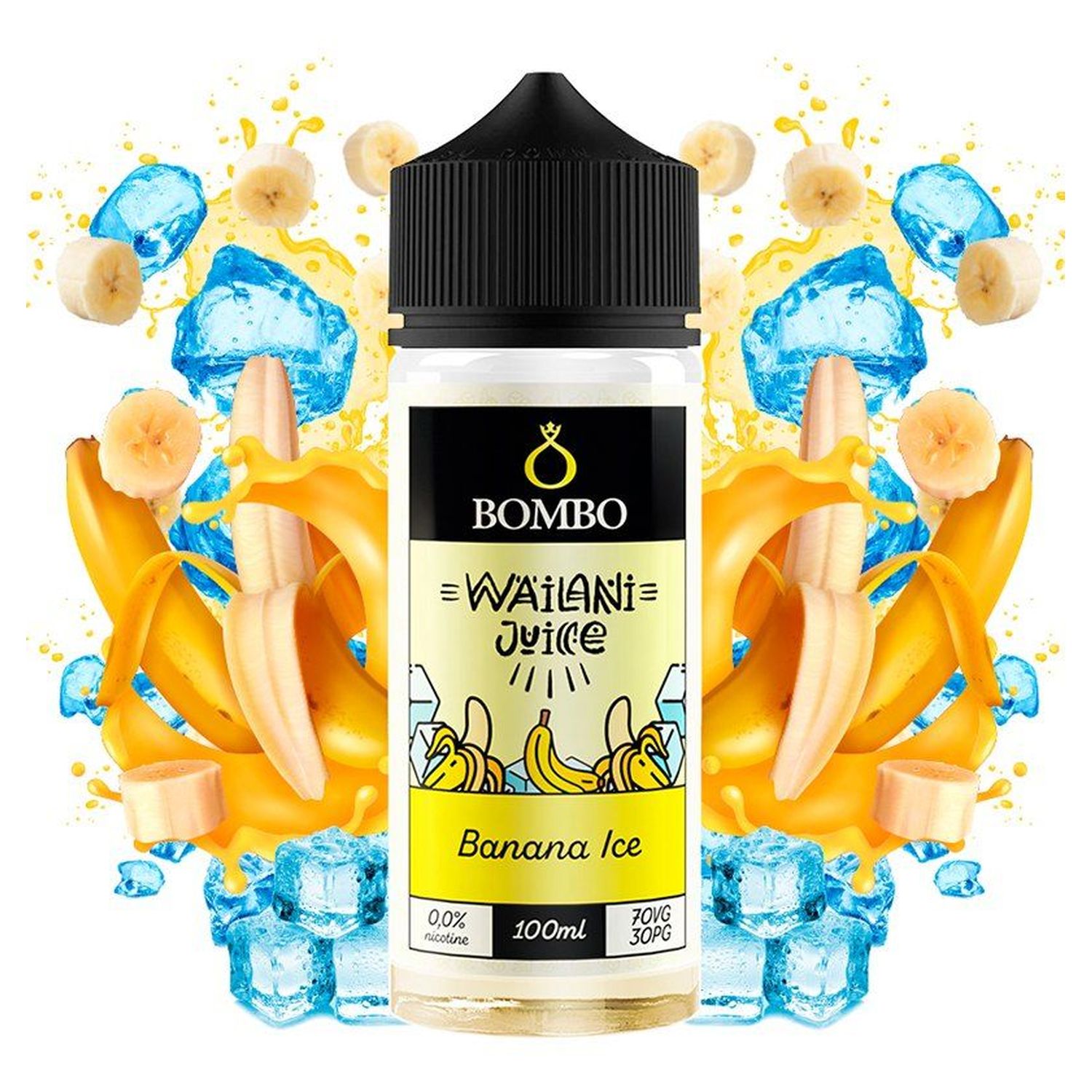 700512951608 Bombo Wailani Juice Banana Ice 100Ml - Wailani Juice By Bombo - Imagen 1