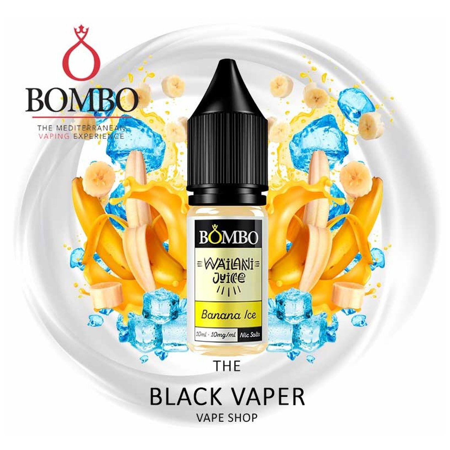 700512951615 Bombo Wailani Juice Banana Ice 10Ml - Wailani Juice Nic Salts & Bombo - Imagen 1