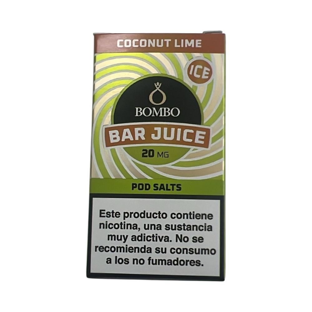 735942226644 Bombo bar juice coconut lime ice por salts 20mg / ml - Imagen 1