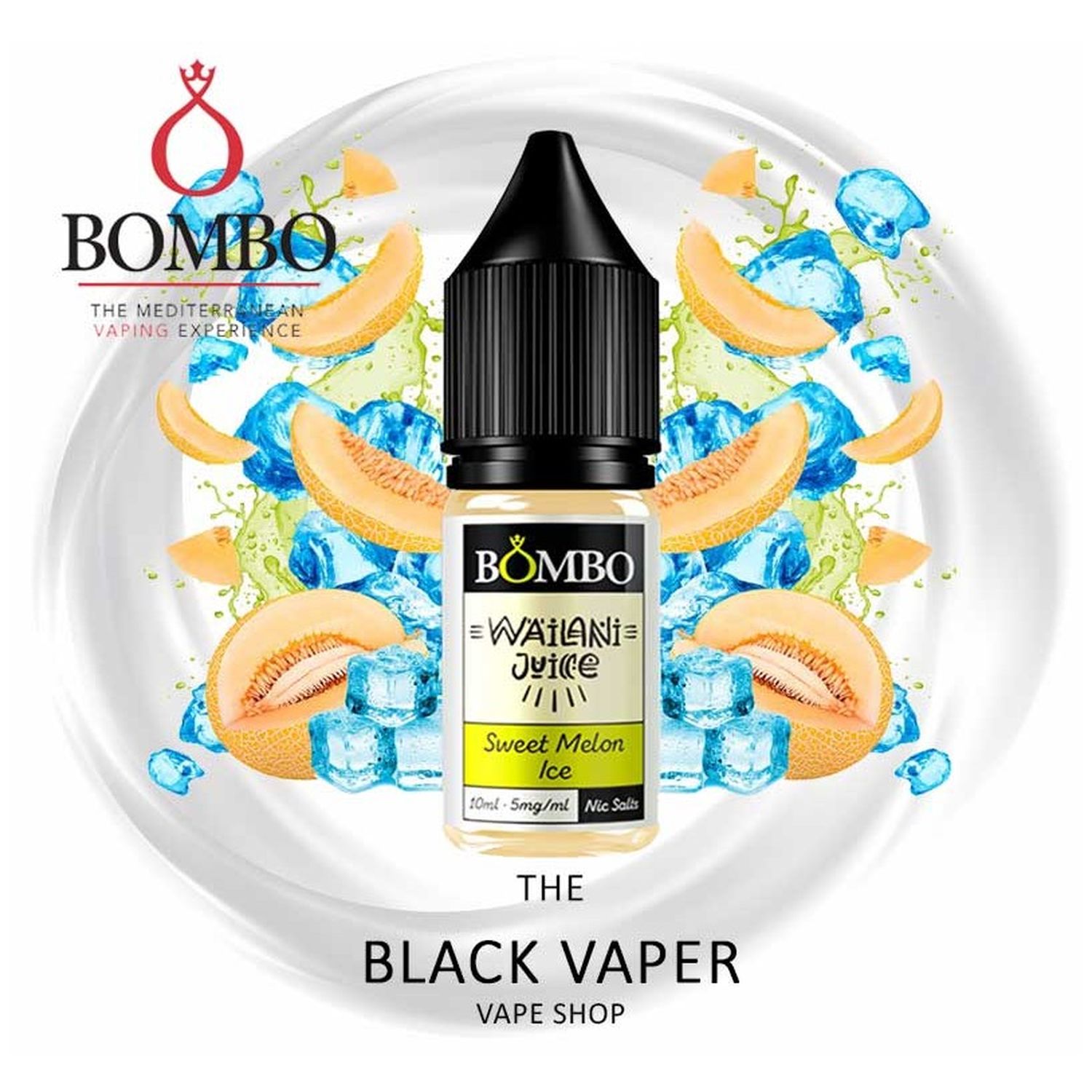 761373596308 Bombo Wailani Juice Sweet Melon Ice 10Ml - Wailani Juice Nic Salts & Bombo - Imagen 1