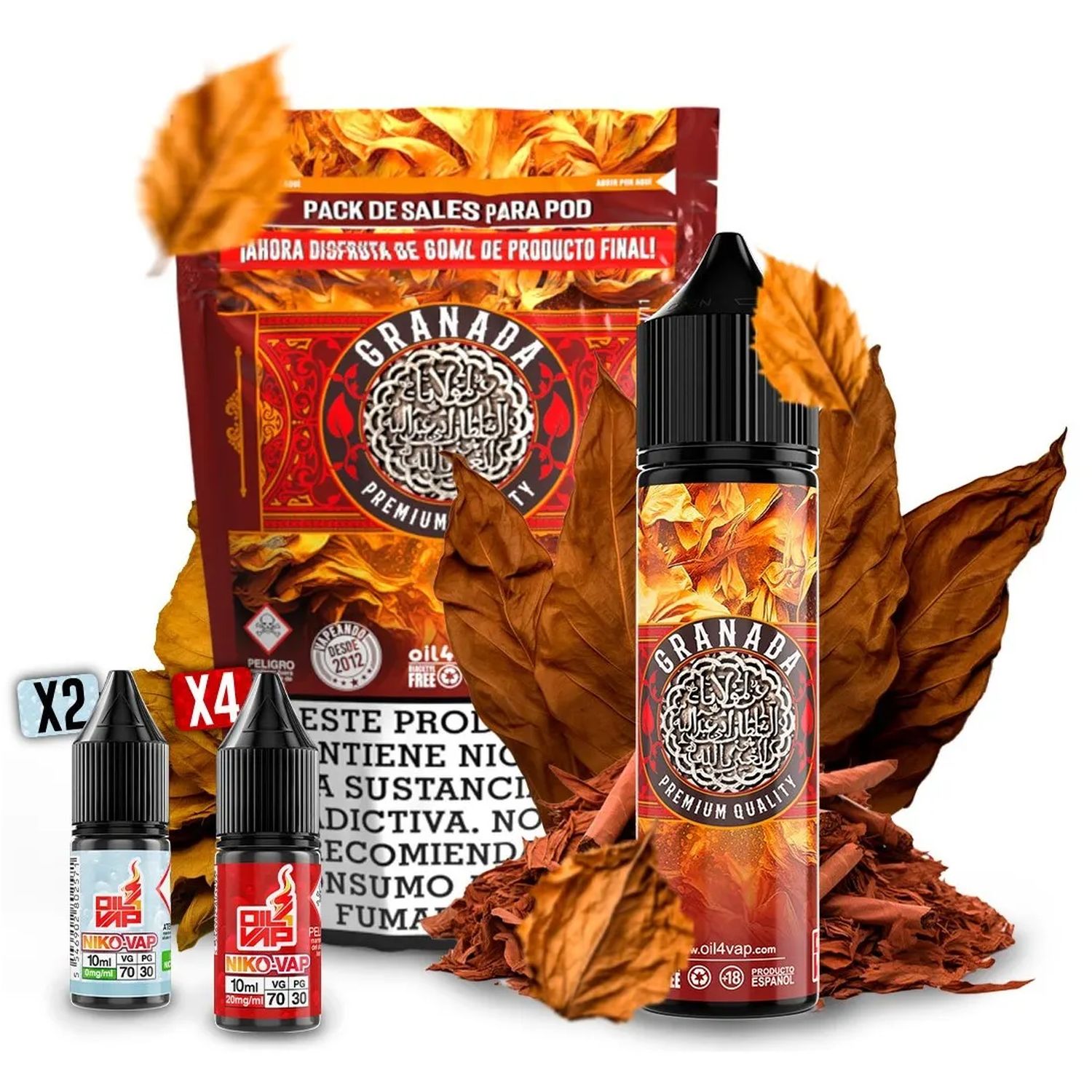 8474407330343 Oilvap 60Ml Rubio Granada - Imagen 1